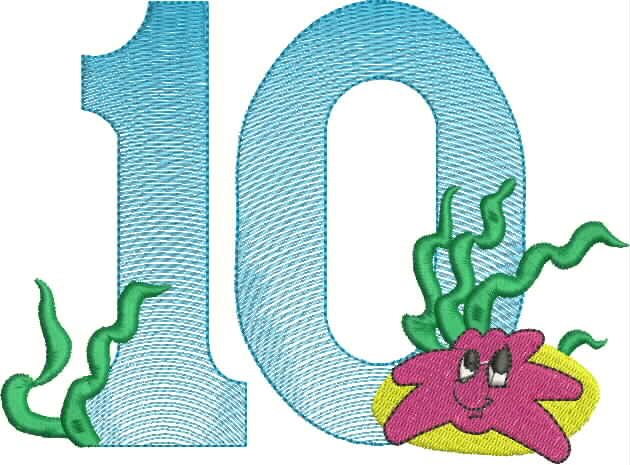 ANIMAIS DO MAR FONTS DESIGN
