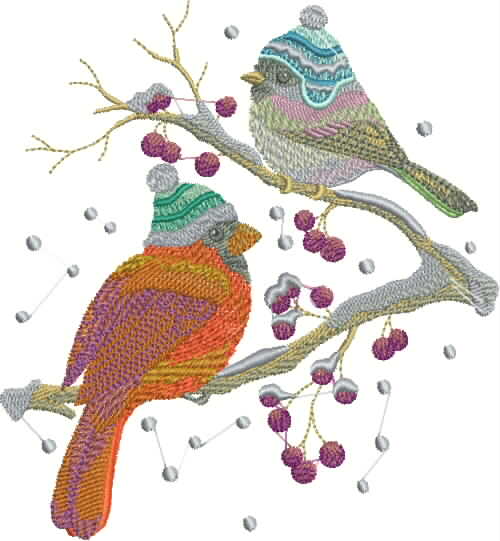 Classic European Holiday Embroidery