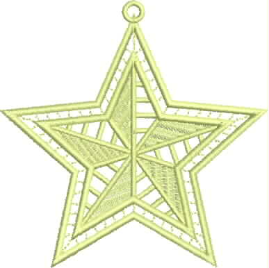 Seasonal Swirl Ornament Embroidery