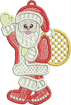 Festive Glow Ornament Embroidery