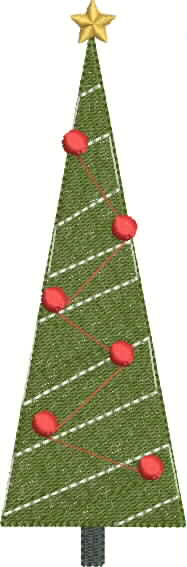 Holiday Magic Bauble Embroidery