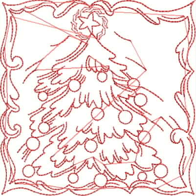 Europeans Christmas Presents Embroidery for Holiday Projects