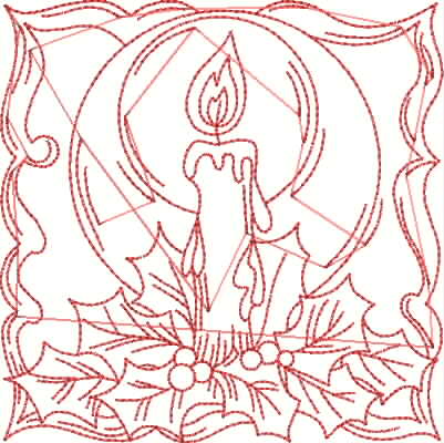 Europeans Christmas Presents Embroidery for Christmas Crafts