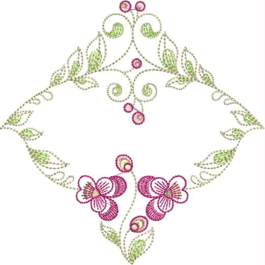 Vintage Cycle Embroidery Design