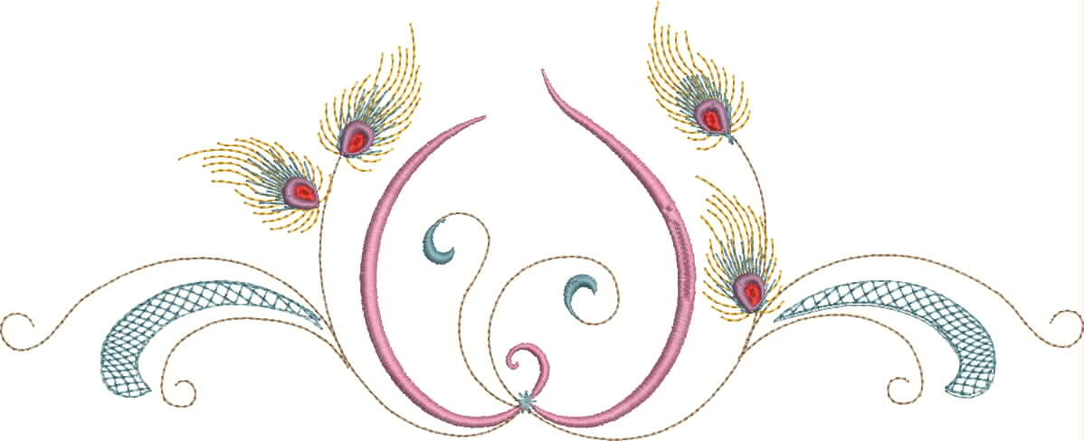 Miniature Cycle Embroidery Design