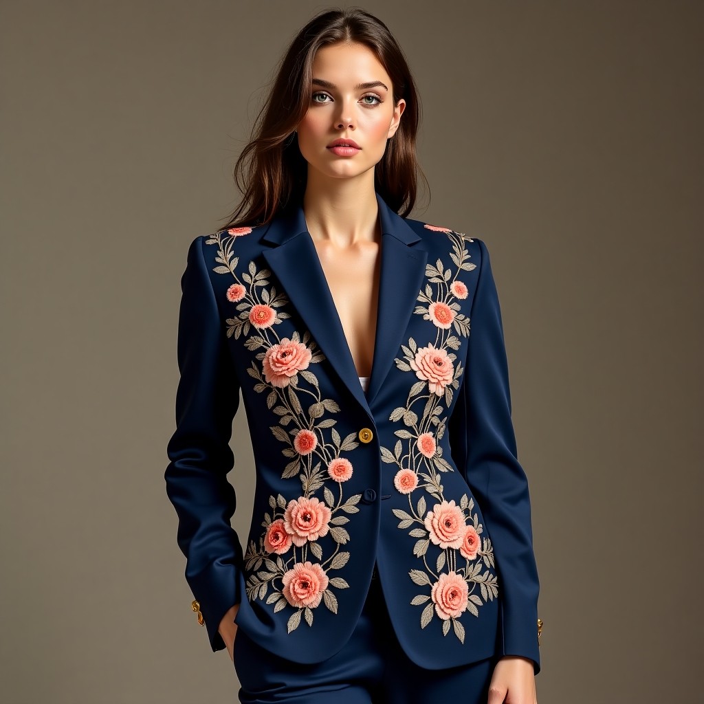 Prestige Botanical Luxury Designer Jacket