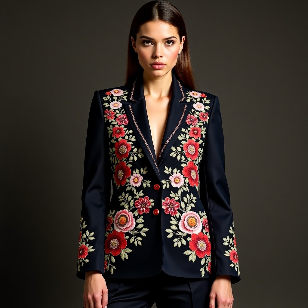 Elite Royal Orchid Fashion Jacket
