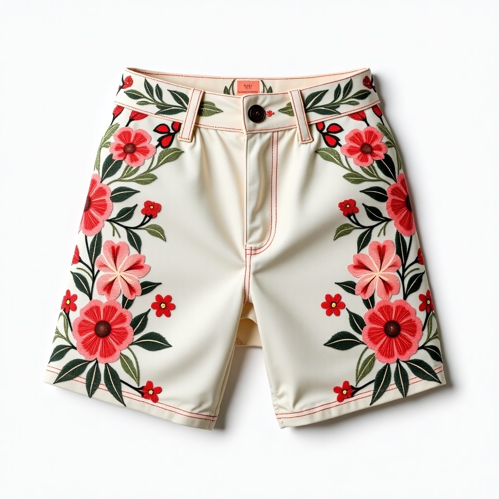 Signature Elegant Floral Charm Women's Shorts