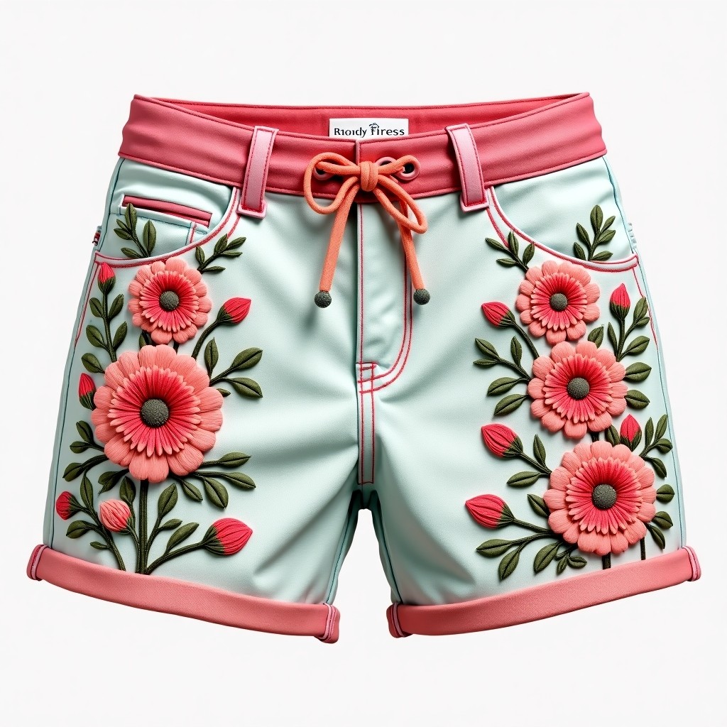 Prestige Floral Heritage Women's Designer Shorts
