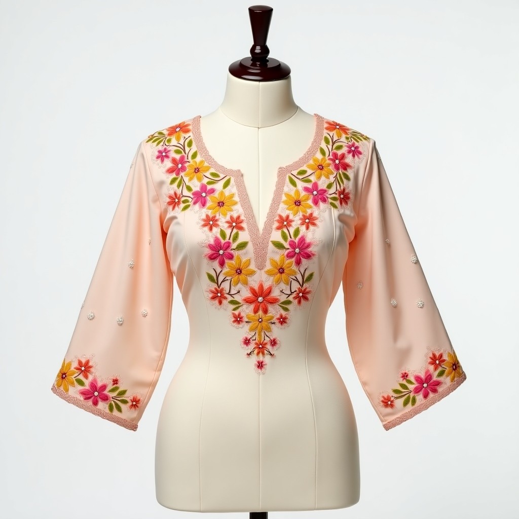 AI Royal Garden Signature Women's Blouse