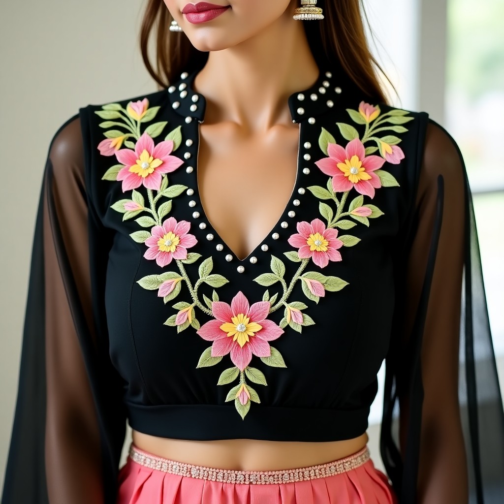 AI Royal Blossom Prestige Women's Blouse