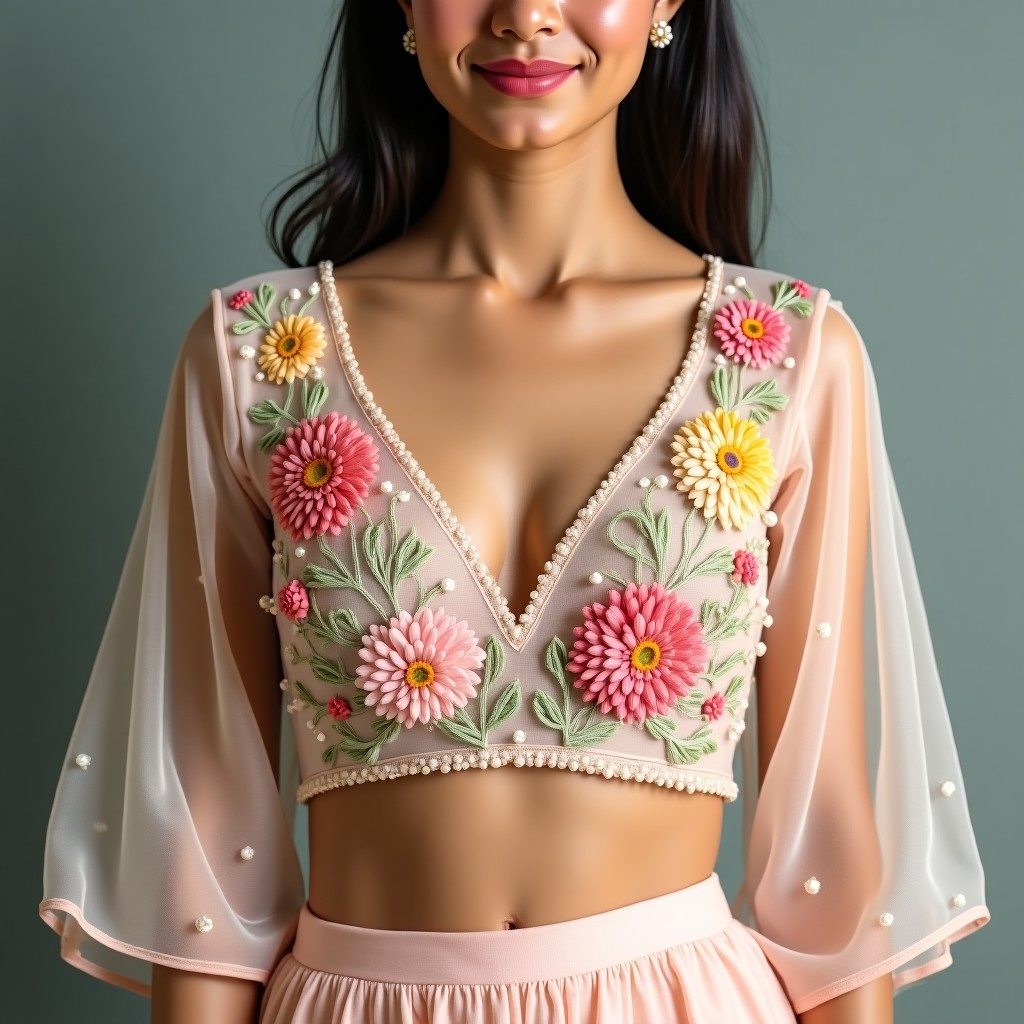 AI Golden Rose Prestige Women's Blouse