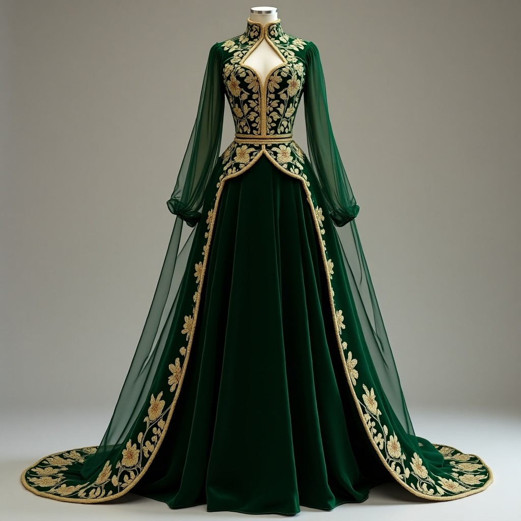 Victorian Royal Garden Gown