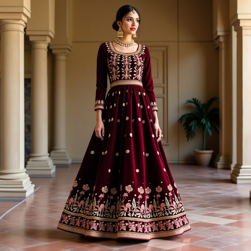 Majestic Royal Embroidery Lehenga