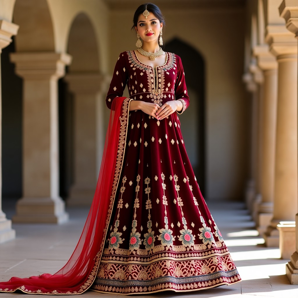 Royal Floral Grace Lehenga