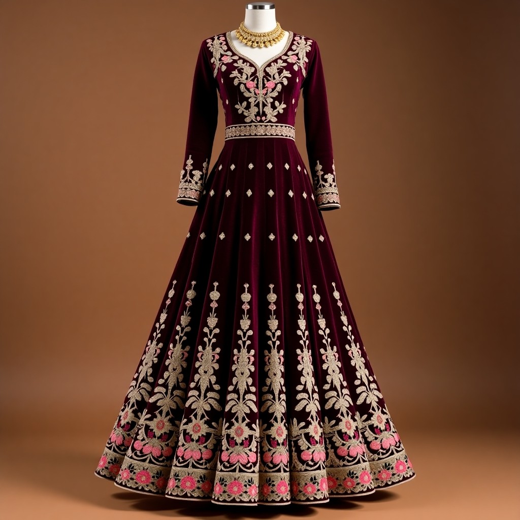 Regal Blossom Bridal Couture Lehenga