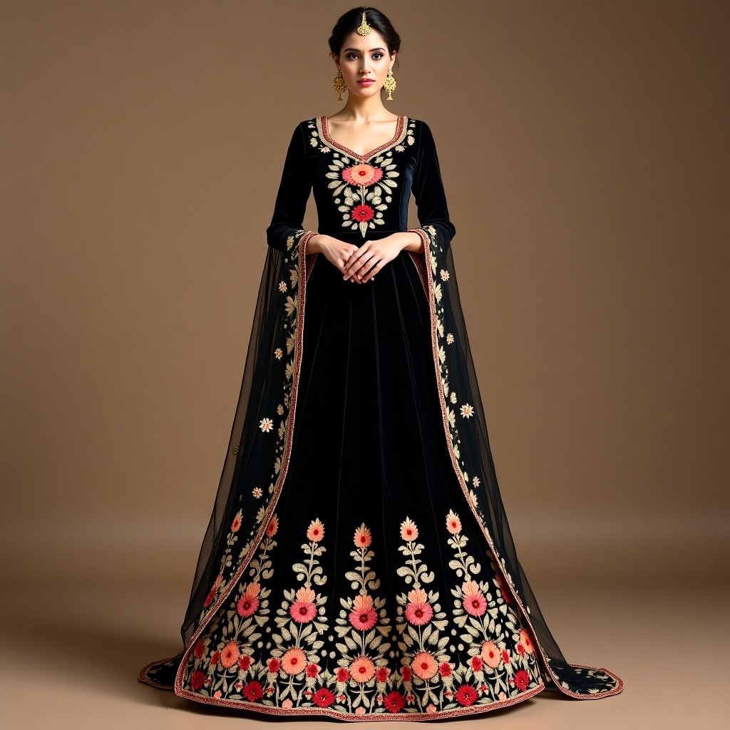 Regal Floral Princess Lehenga