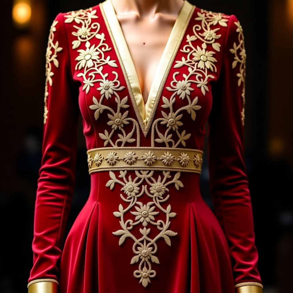 Majestic Court Floral Dress