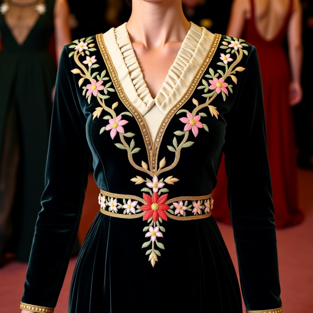 Royal Blossom Heritage Court Gown