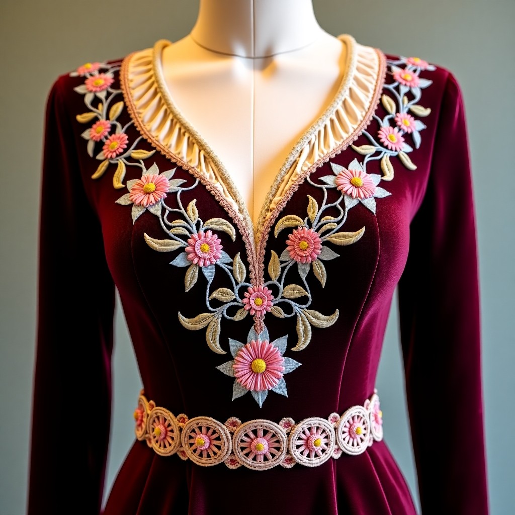 Imperial Garden Floral Court Dress