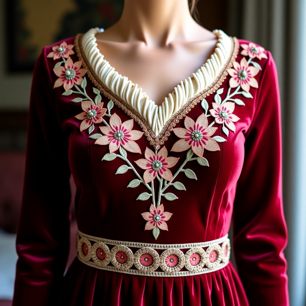 Imperial Blossom Garden Dress