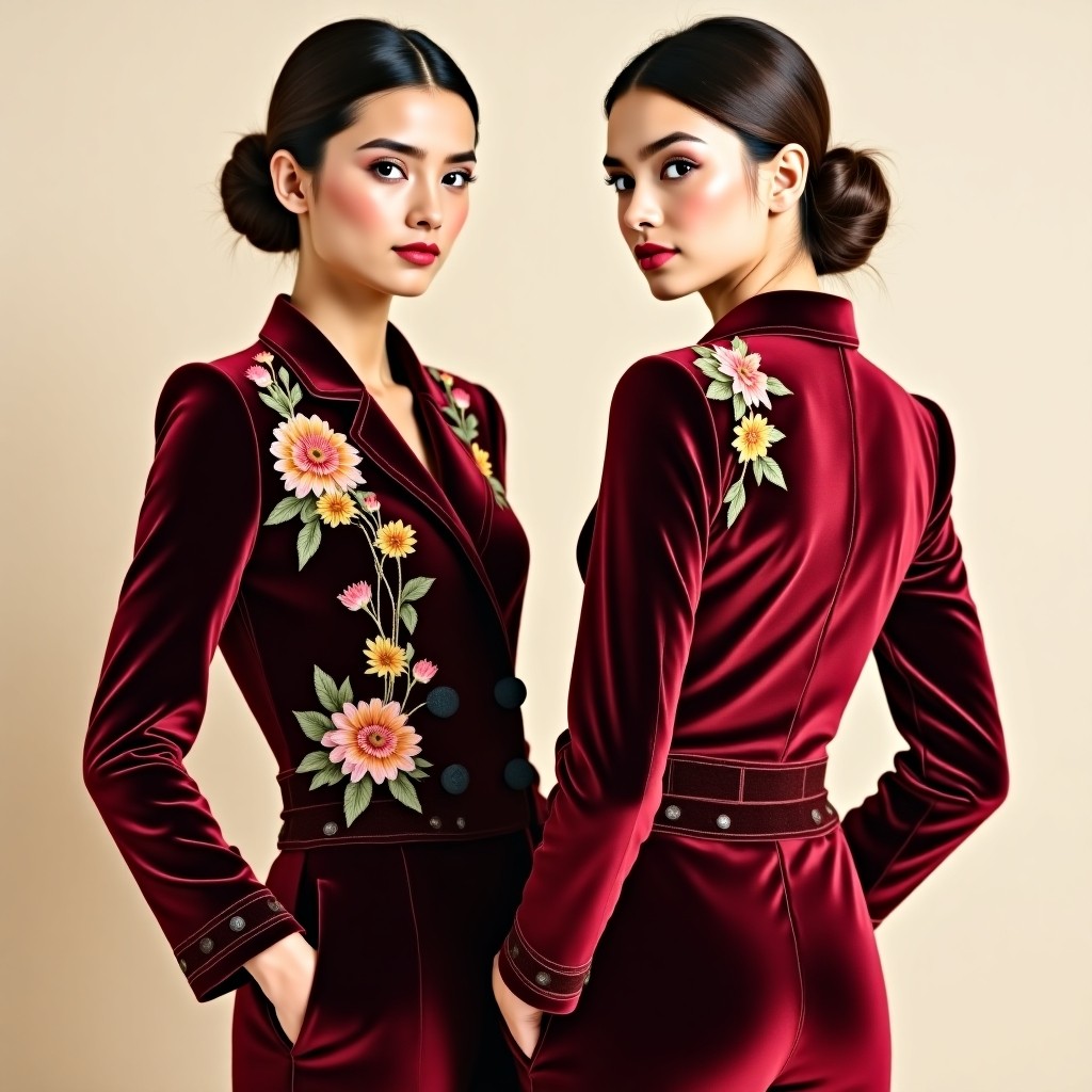 Botanical Luxury Tailored Blazer