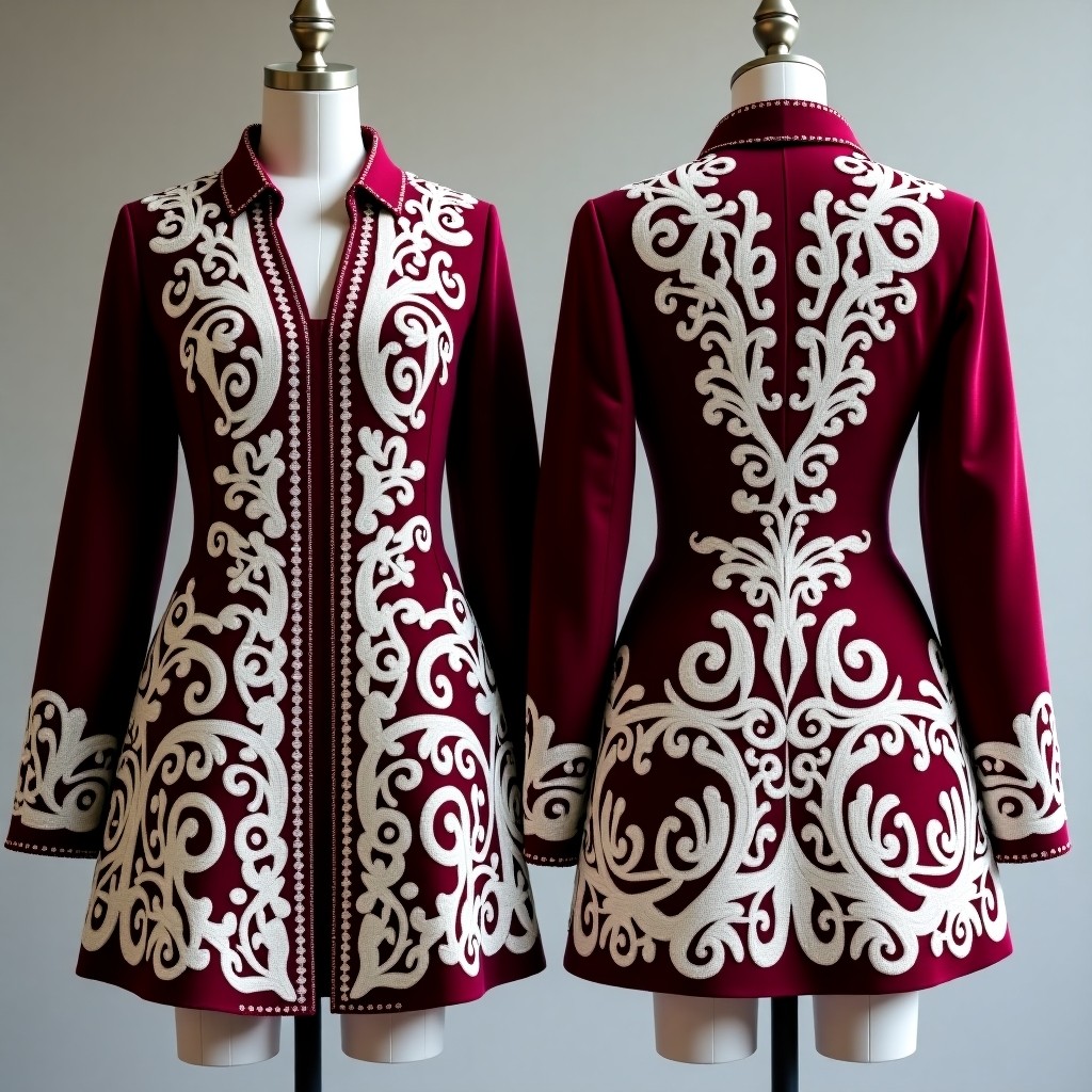 Luxury Heritage Floral Embroidered Jacket