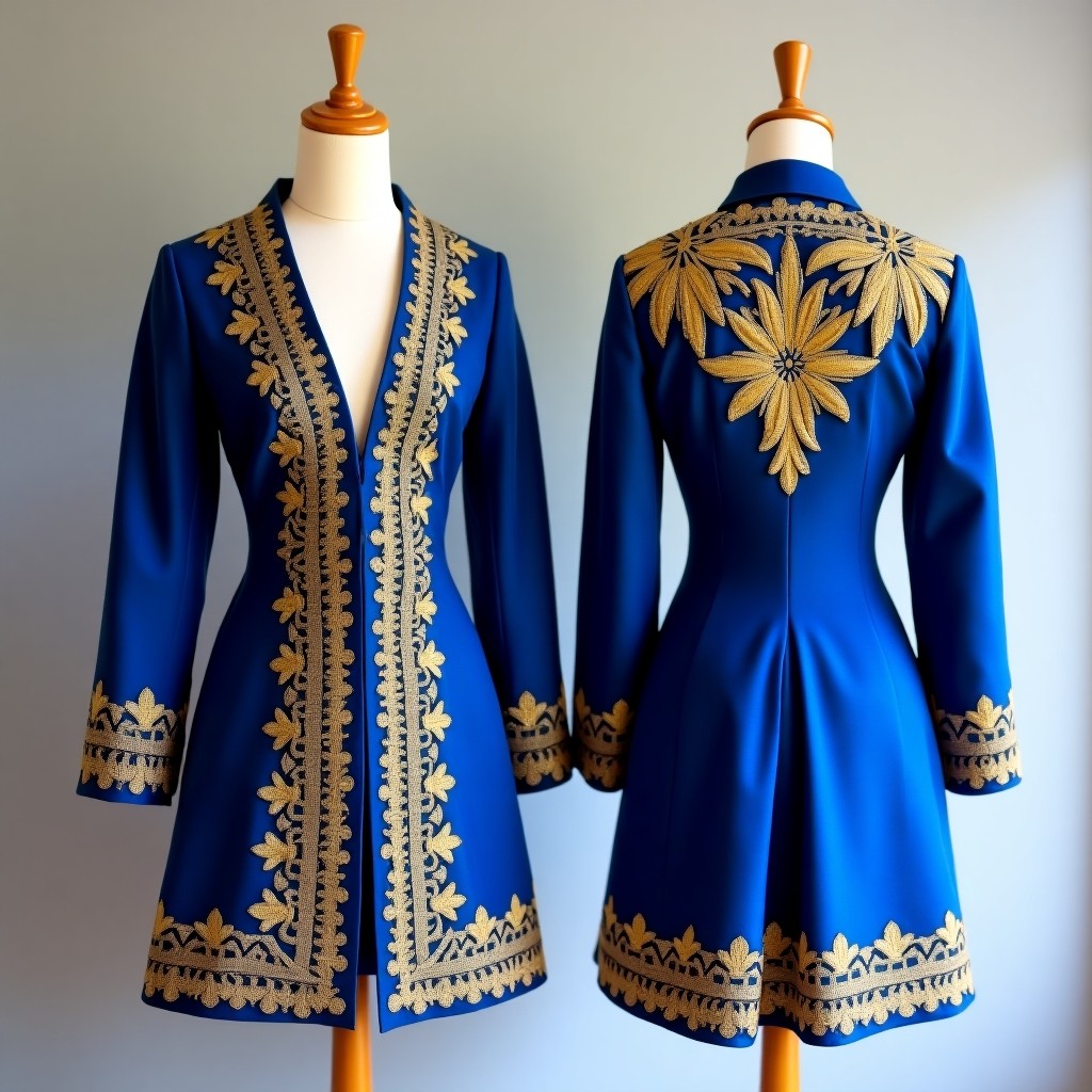 Royal Vinework Embroidered Karakou Jacket
