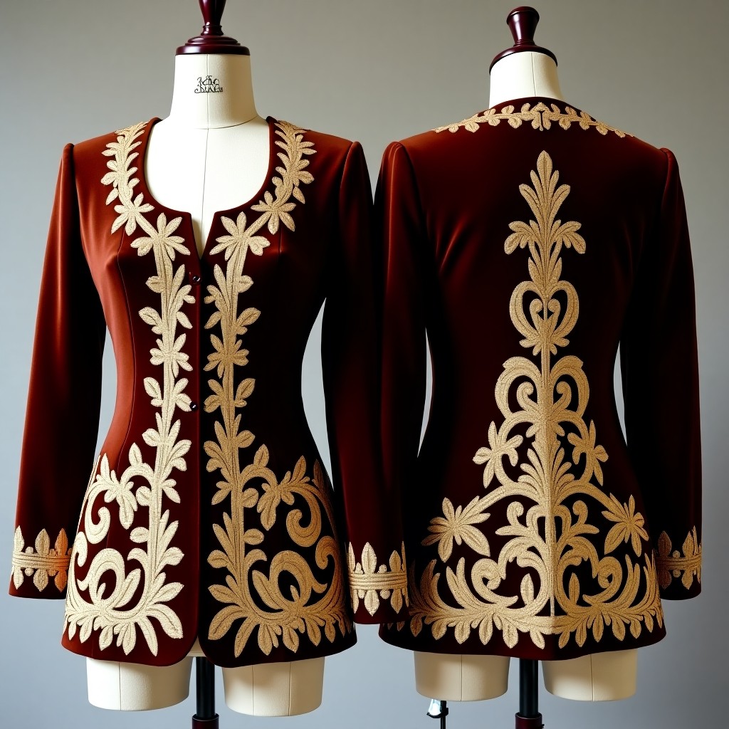 Floral Heritage Embroidered Jacket
