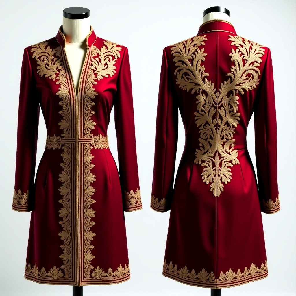 Classic Ornamental Embroidered Jacket