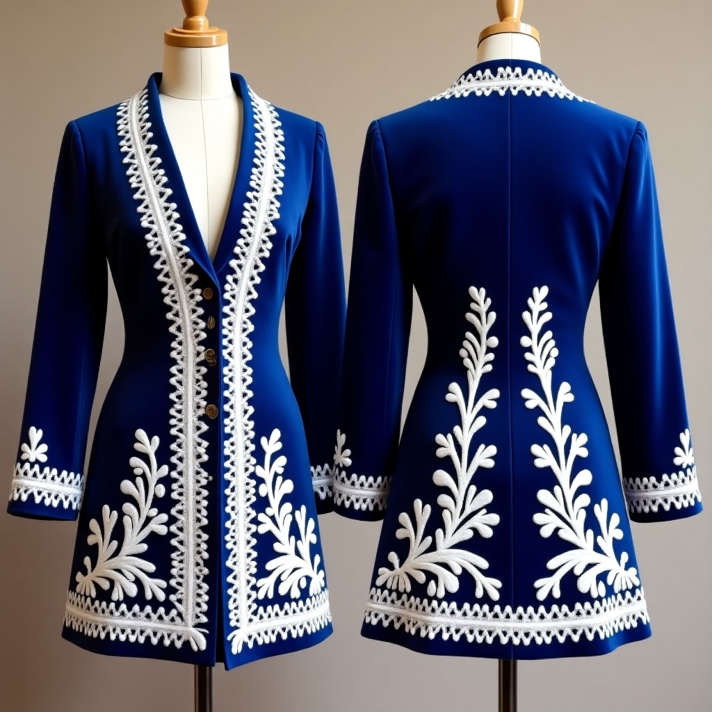 Elegant Floral Heritage Jacket