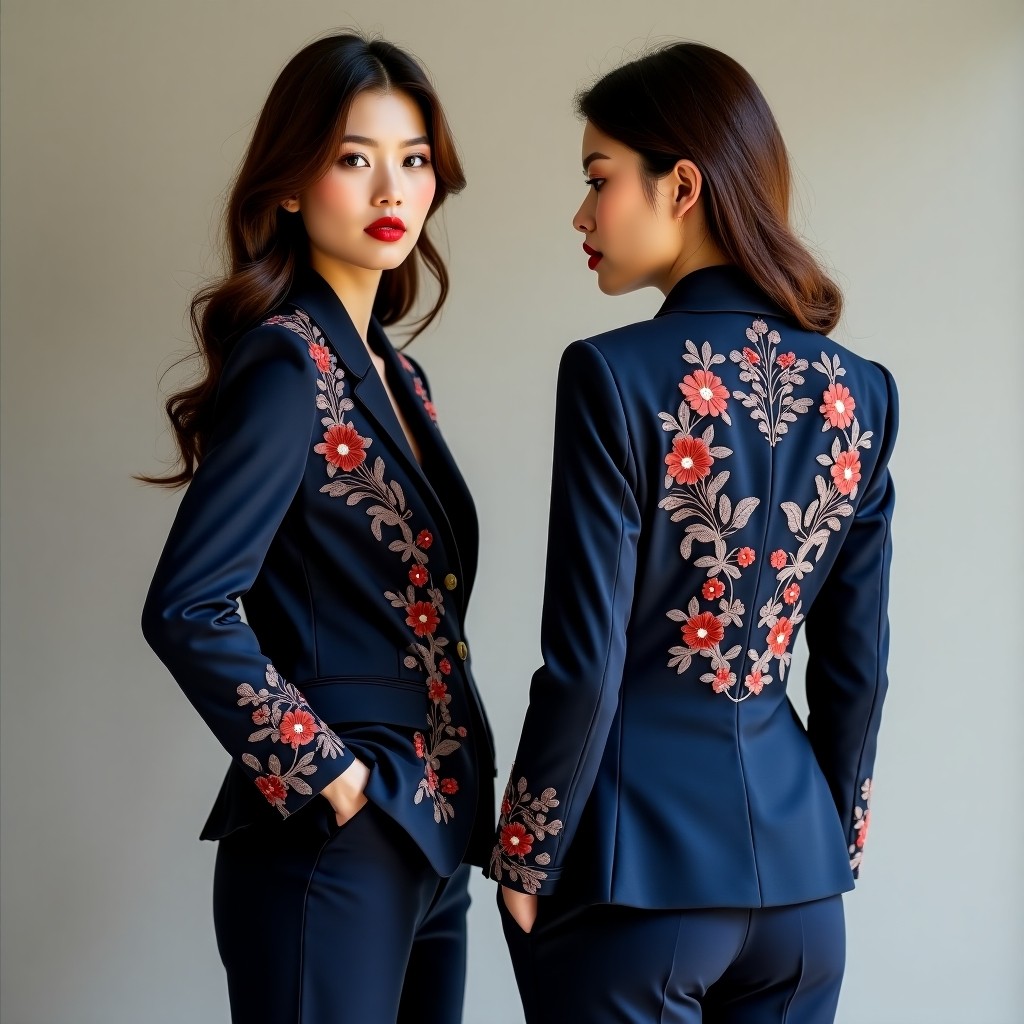 Ornate Botanical Jacket