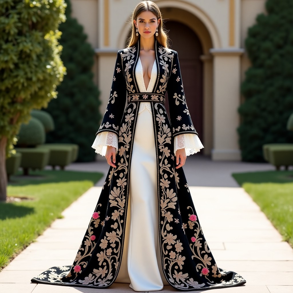 Timeless Moroccan Floral Majesty