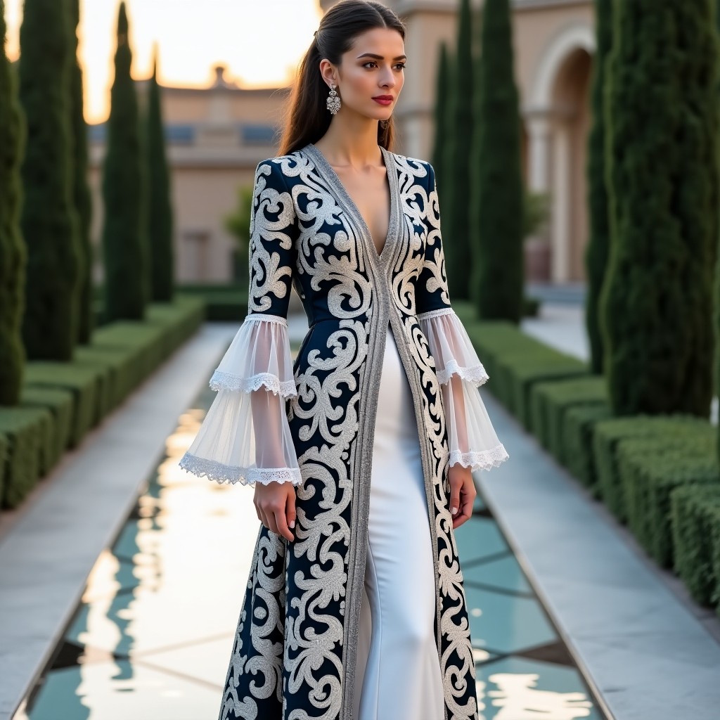Majestic Moroccan Blossom Heritage Wear