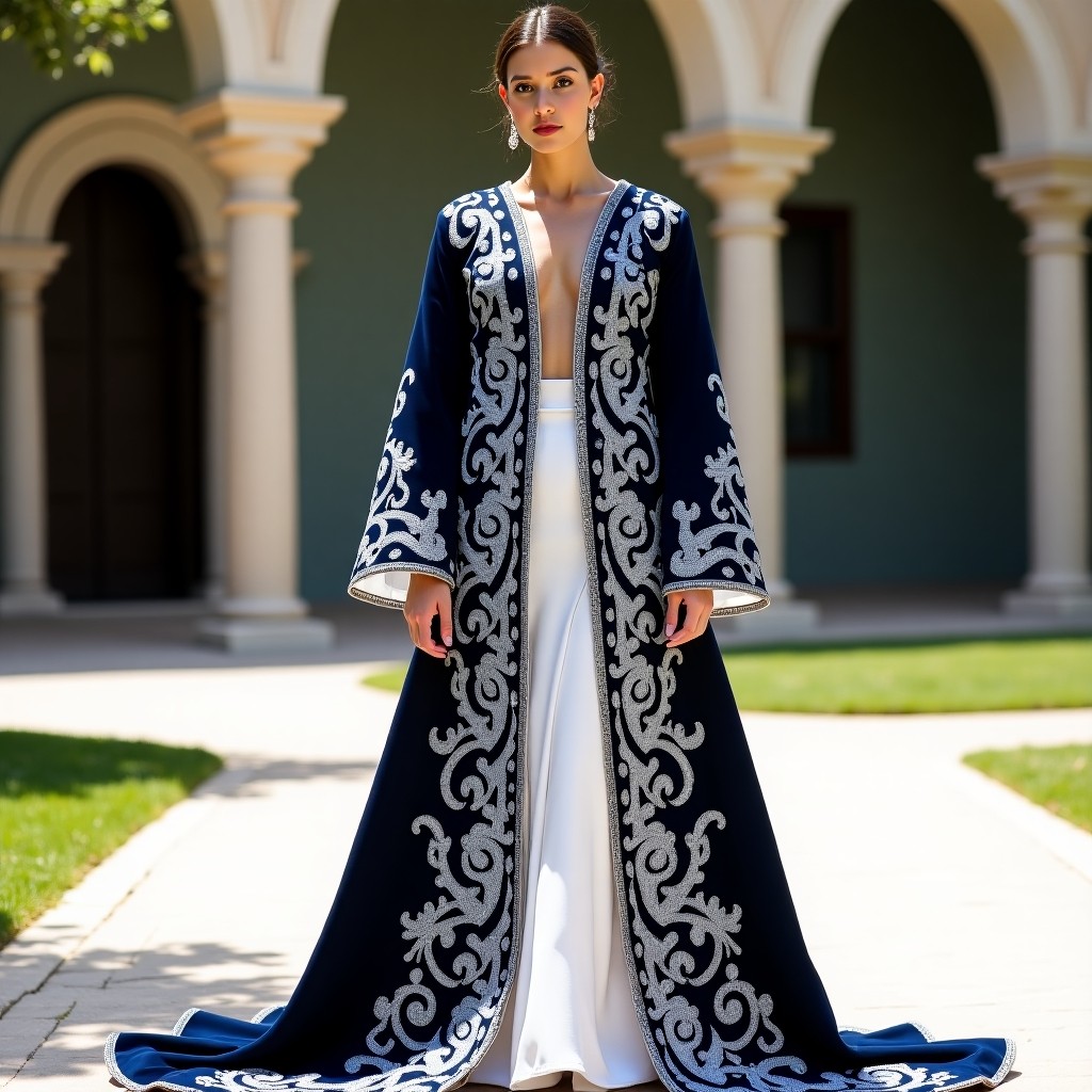 Graceful Moroccan Vine Heritage Fashion