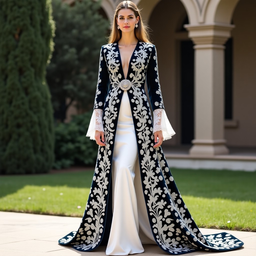 Signature Moroccan Botanical Scroll Fashion