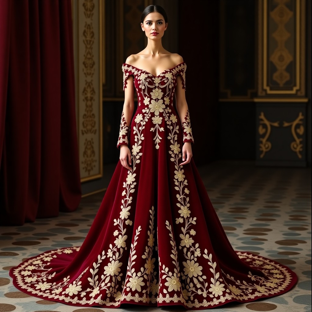 Embellished Bodice MACEDONIAN FOLK DRESS