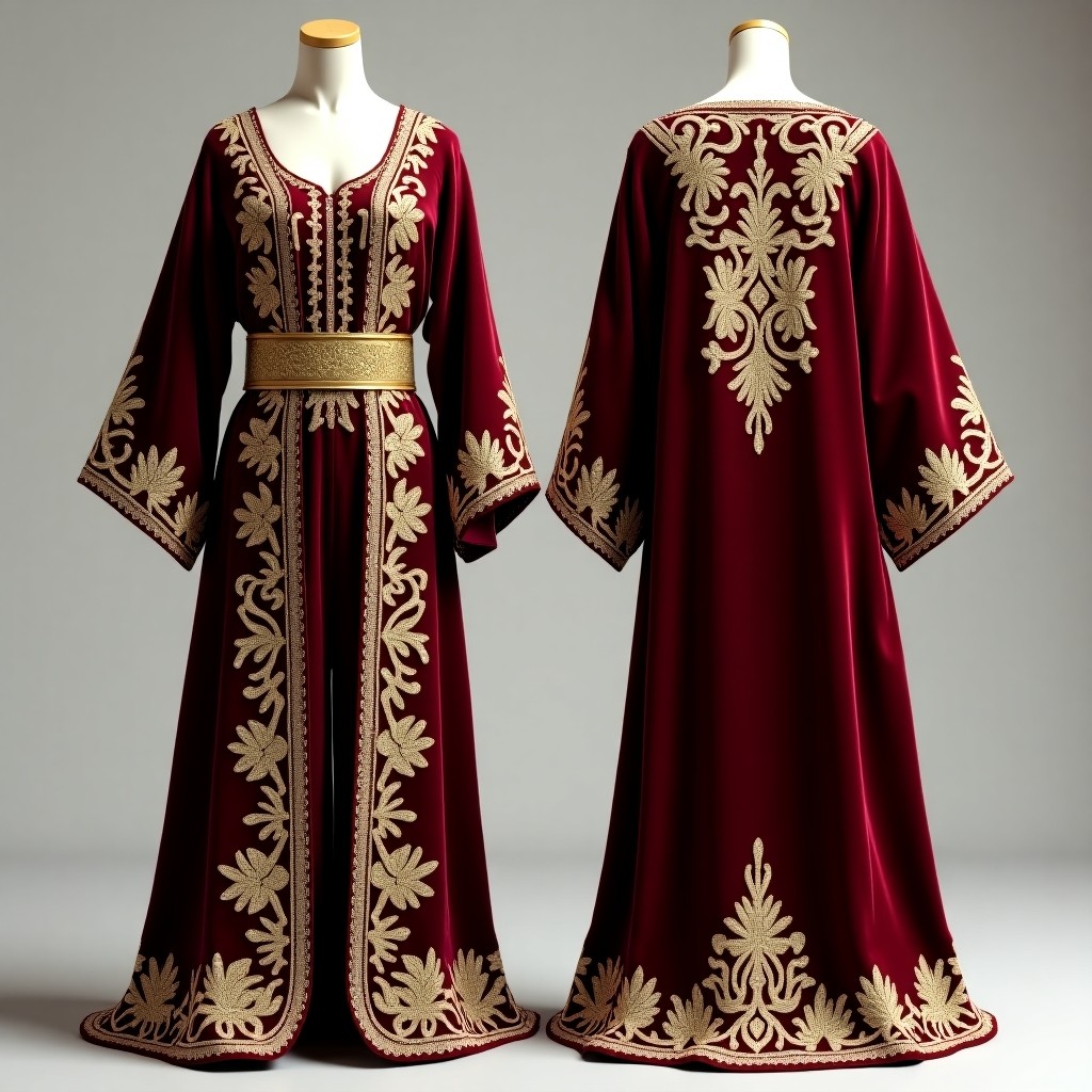 Women's Statement Jacket with Elaborate Botanical Embroidery