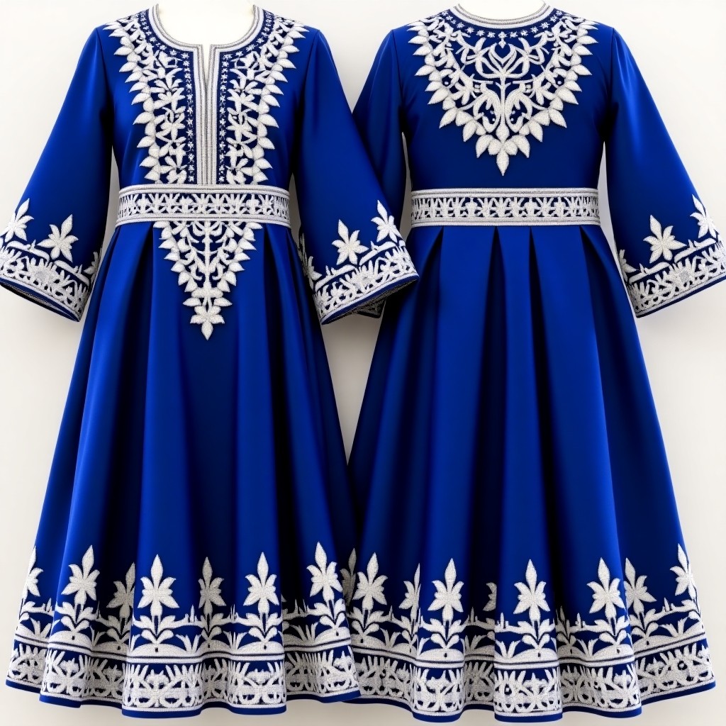 Elegant Women's Jacket with Royal Floral Scroll Embroidery