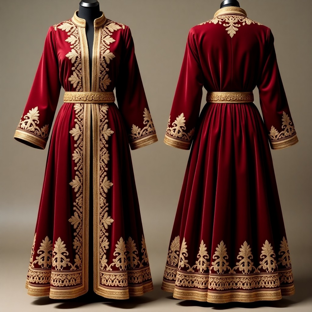 Women's Premium Jacket with Ornate Floral Back Panel